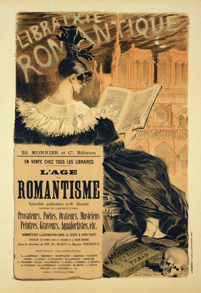 Reproduction of a Poster Advertising a Book Entitled 